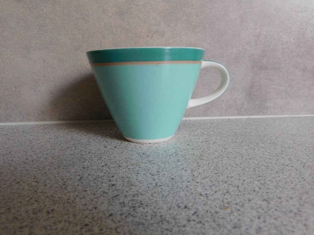 Kop Caffe Club Turquoise Villeroy & Boch, Villeroy & Boch, Ophalen of Verzenden, Zo goed als nieuw, Overige stijlen