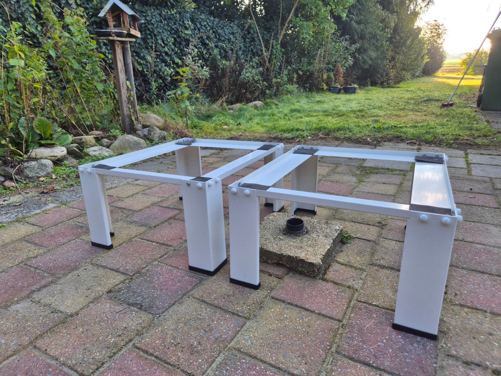 Set van 2 wasmachine / droger verhogers, Ophalen, Zo goed als nieuw