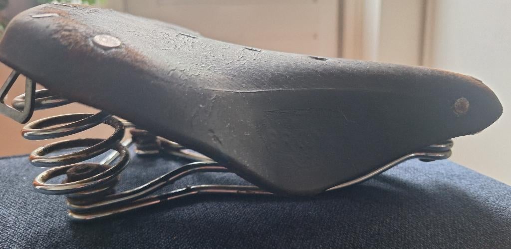 Brooks fiets zadel (vintage), Ophalen of Verzenden, Gebruikt, Brooks