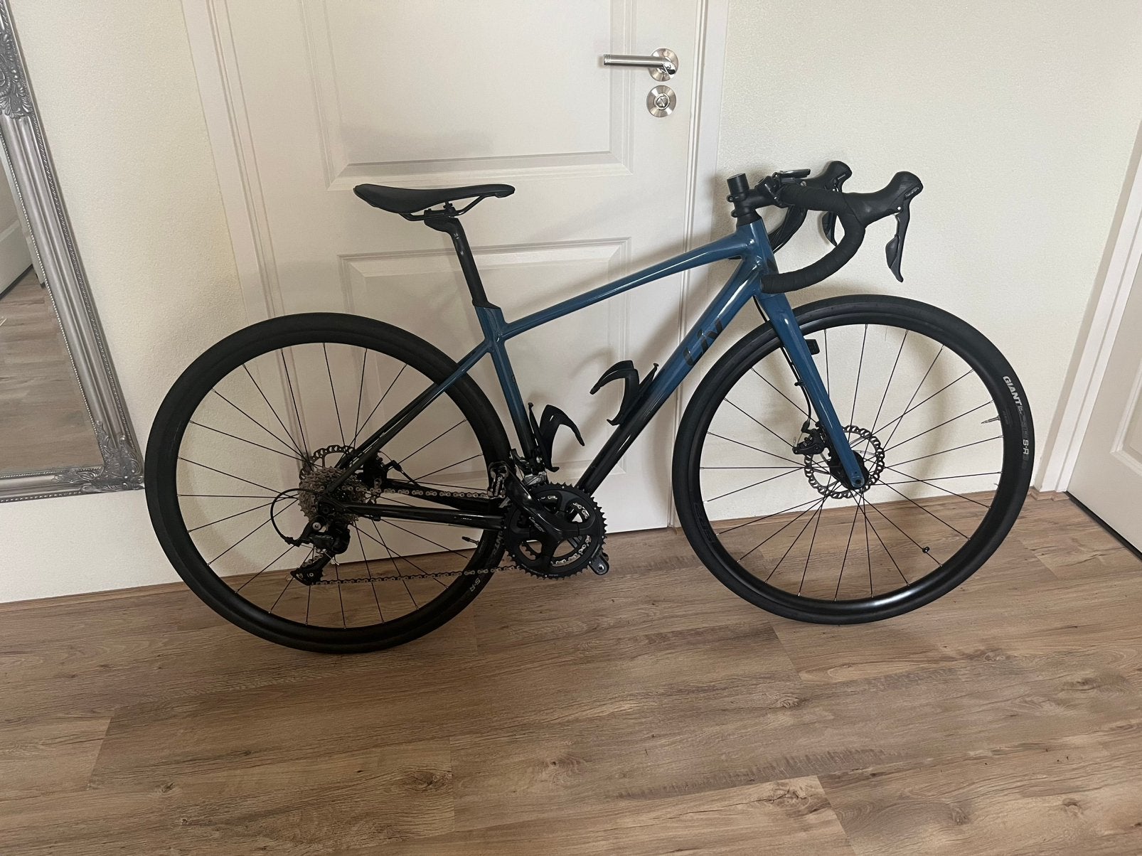 Racefiets Liv Avail Ar 3 - Maat S - Zwart/Blauwe uitvoering, Ophalen, 28 inch, Gebruikt, Aluminium