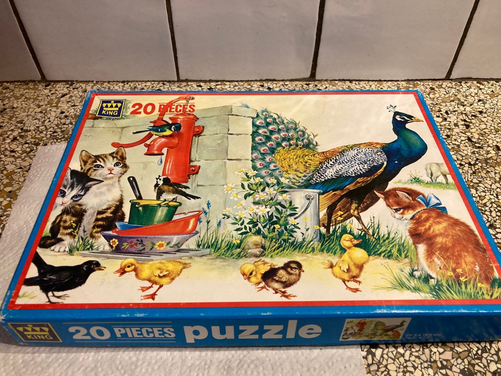 Lieve puzzel, Ophalen of Verzenden, 10 tot 50 stukjes, Gebruikt