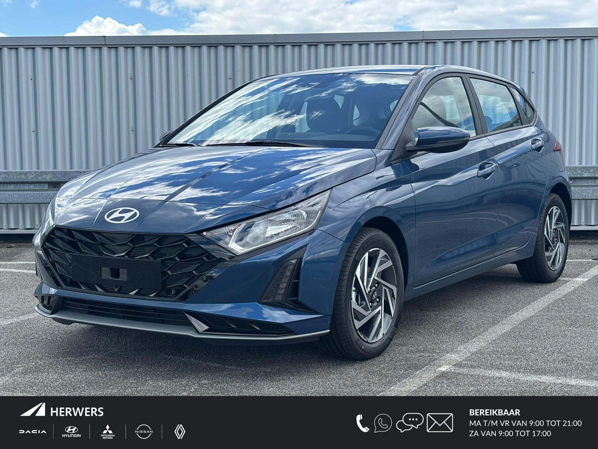 Hyundai i20 1.0 T-GDI Comfort / €4000,- Voordeel / Uit Voo, Auto's, Voorwielaandrijving, Euro 6, 1045 kg, Blauw