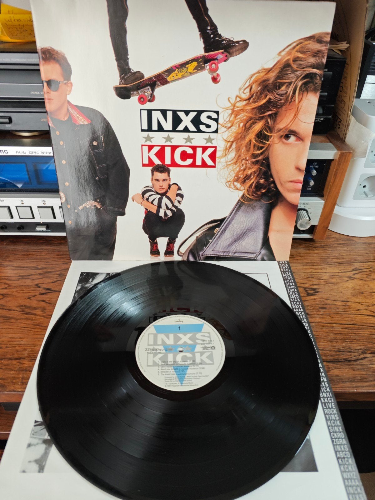 INXS - Kick (Vinyl LP, 1987), Ophalen of Verzenden, Gebruikt, 12 inch, Poprock