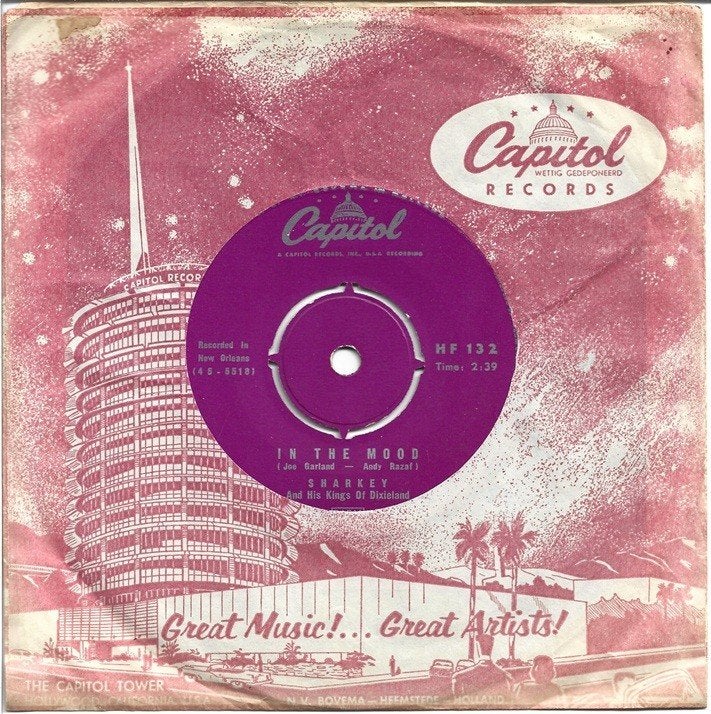 Sharkey - In the Mood, Cd's en Dvd's, Vinyl Singles, Gebruikt, Jazz en Blues, 7 inch, Verzenden