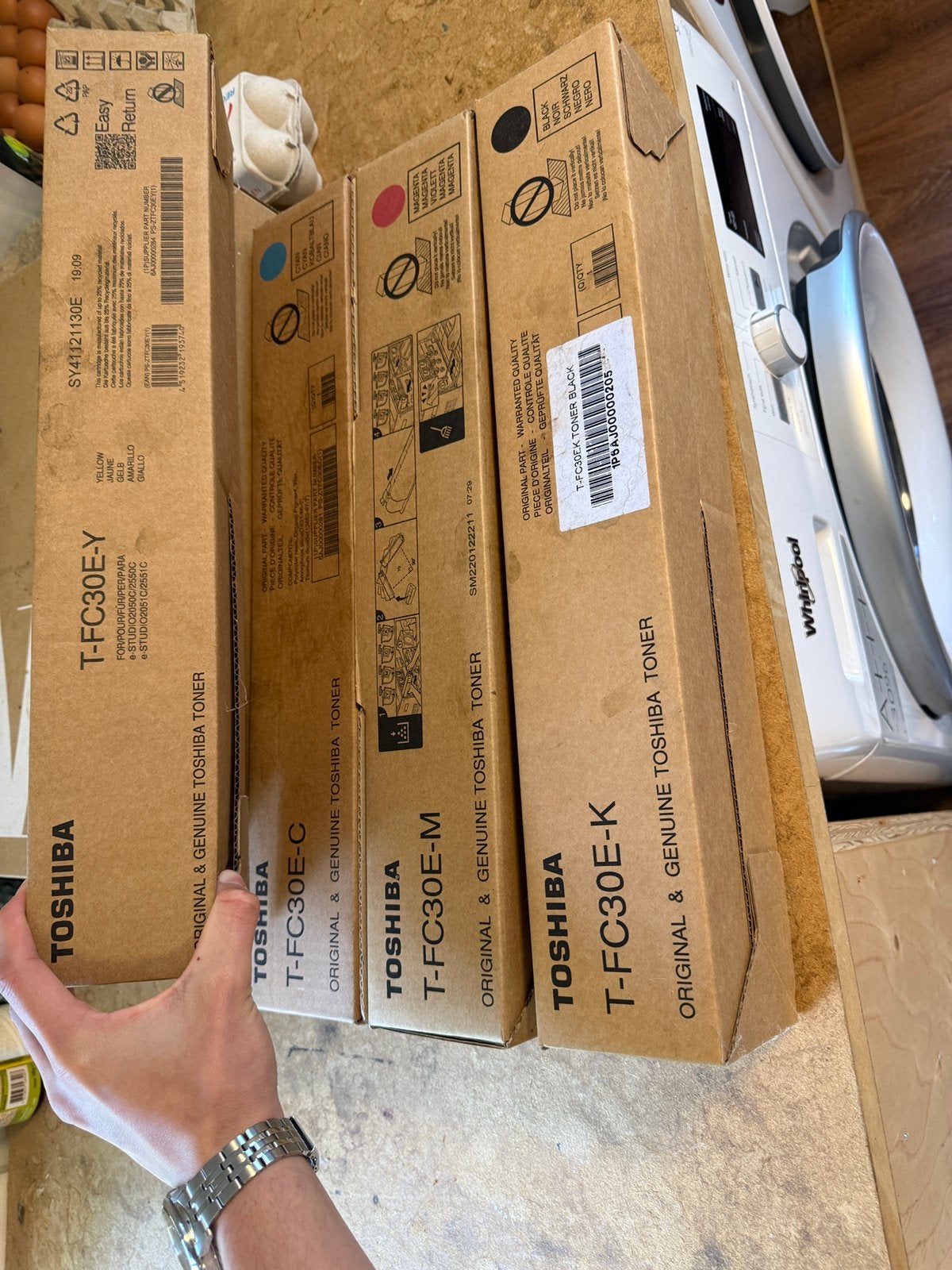 Inkt toshiba, Computers en Software, Ophalen of Verzenden, Nieuw