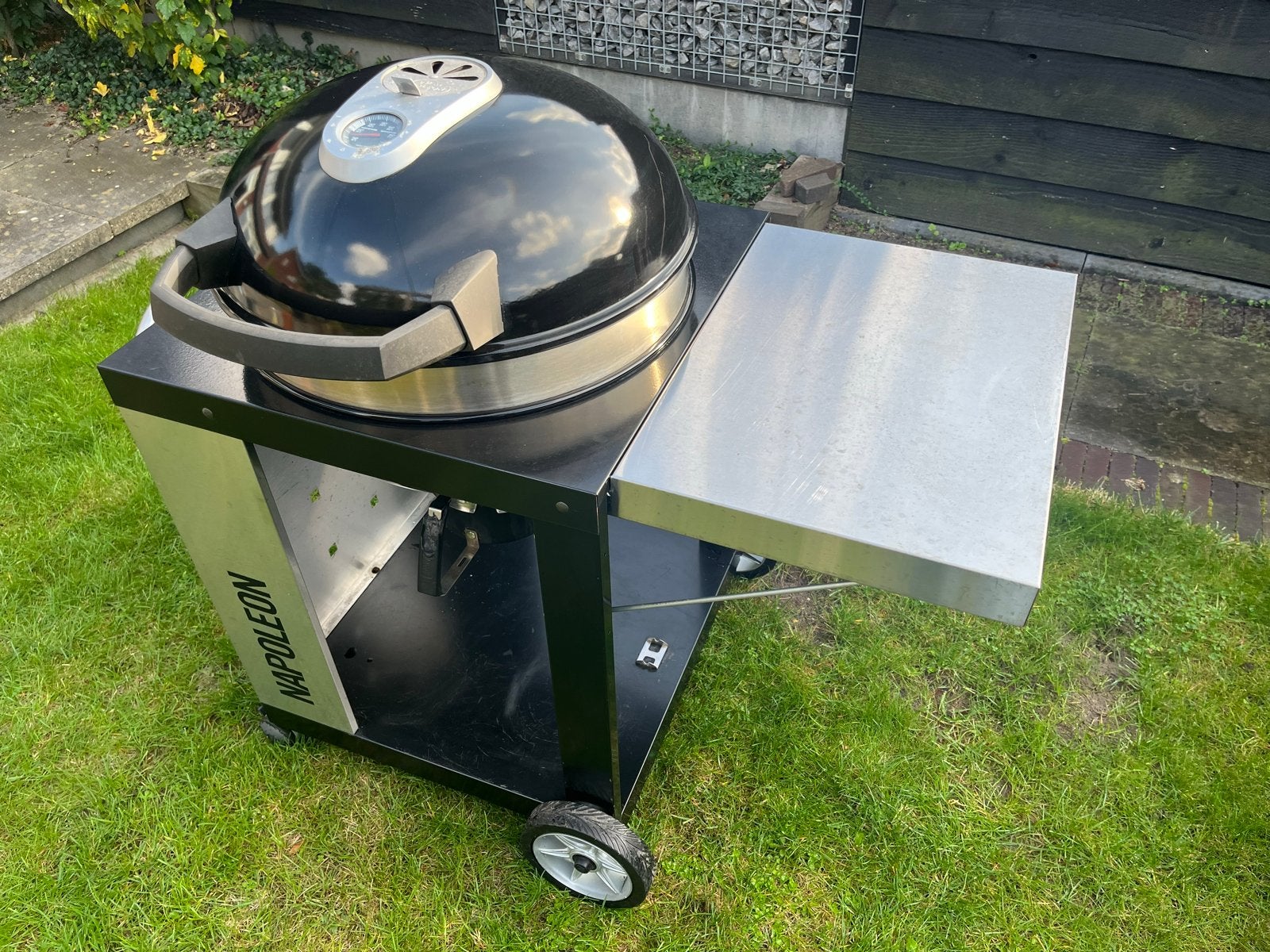 Napoleon kettle Pro-Cart 57cm gietijzer, Ophalen, Gebruikt