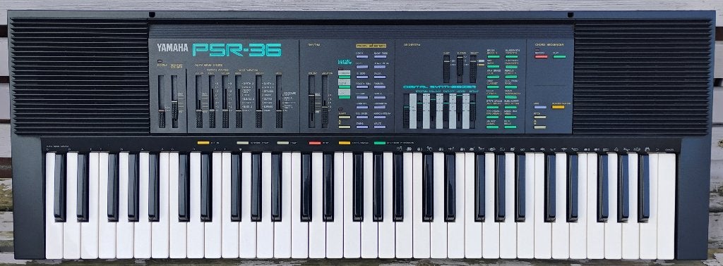 Yamaha PSR-36 keyboard/synth,werkt goed,in nette staat., Ophalen, Gebruikt, Overige aantallen, Midi-aansluiting