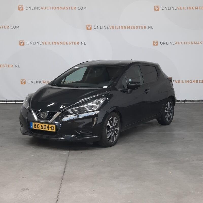 Personenauto, Nissan, Micra, 1.5 dCi Tekna, 2017, Auto's, Voorwielaandrijving, Euro 6, 96 €/maand, Zwart