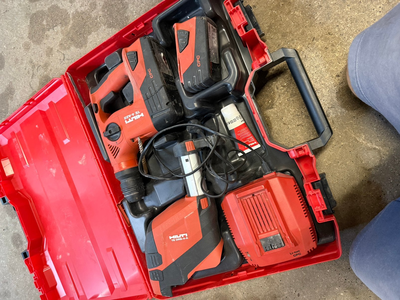 Hilti TE 4-a22 bijna nieuw, Ophalen of Verzenden, Zo goed als nieuw