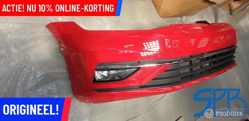 GOLF 7 7.5 FACELIFT HIGHLINE Voorbumper LY3D BUMPER COMPLEET, Nieuw, Ophalen of Verzenden, Bumper, Volkswagen