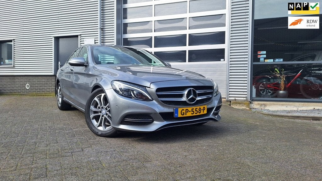 Mercedes-Benz C-klasse 180 CDI, Lease Edition/Navigatie/Pdc/, Auto's, Mercedes-Benz, 1385 kg, Achterwielaandrijving, Gebruikt