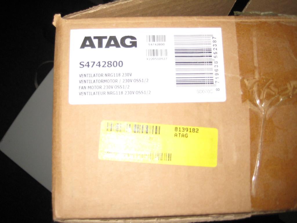Atag CV ketel ventilator, Witgoed en Apparatuur, Ophalen, Gebruikt