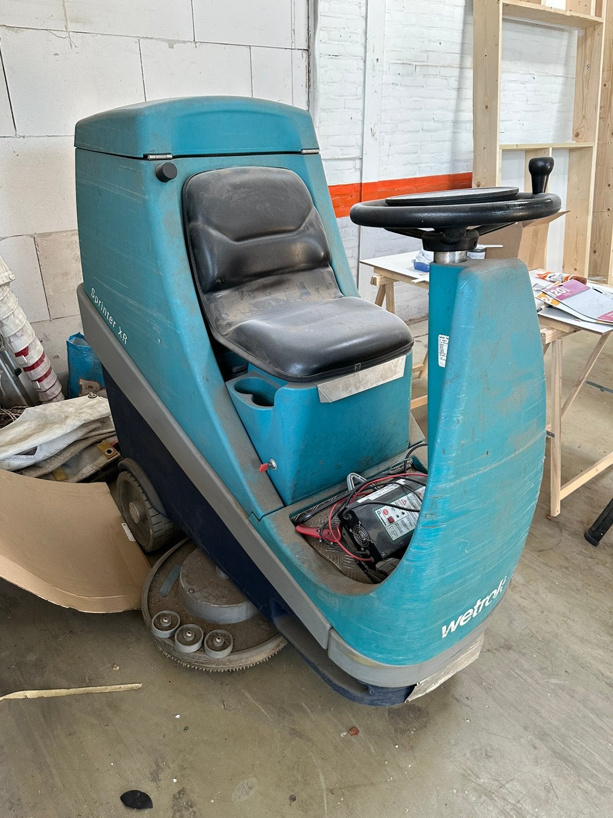 Poetsmachine dwijlmachine wetrok, Doe-het-zelf en Verbouw, Gereedschap | Overige machines, Ophalen