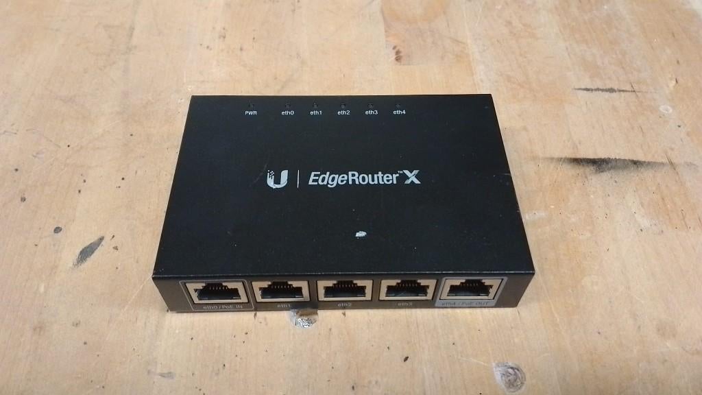Ubiquiti EdgeRouter X, Computers en Software, Ophalen, Gebruikt, Router, Ubiquity
