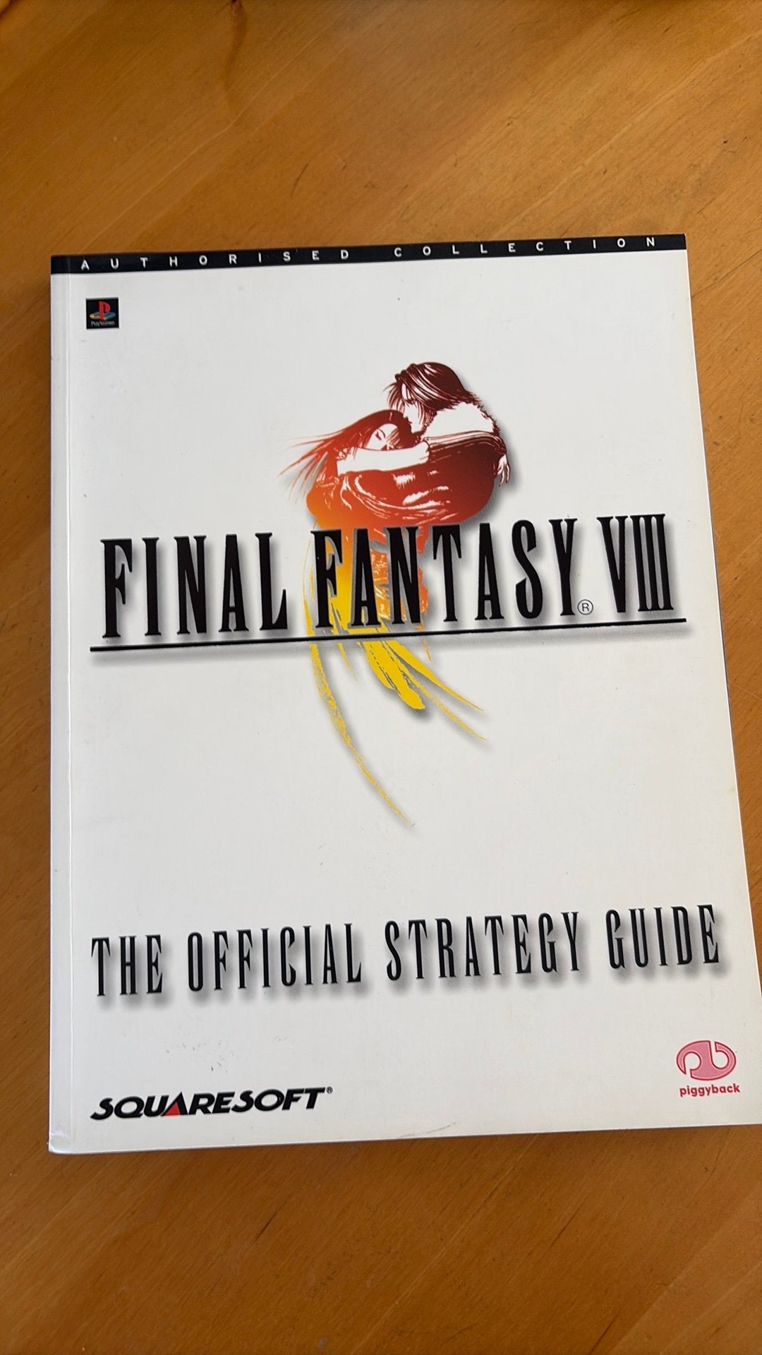 Final Fantasy VIII official stratrgy guide piggyback, Spelcomputers en Games, Ophalen, 1 speler, Zo goed als nieuw, Role Playing Game (Rpg)