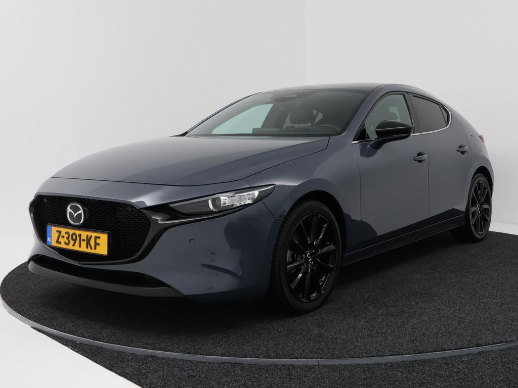 Mazda 3 2.0 e-SkyActiv-G M Hybrid 150 Nagisa | Trekhaak | NL, Auto's, Mazda, Voorwielaandrijving, Gebruikt, 4 cilinders, Origineel Nederlands