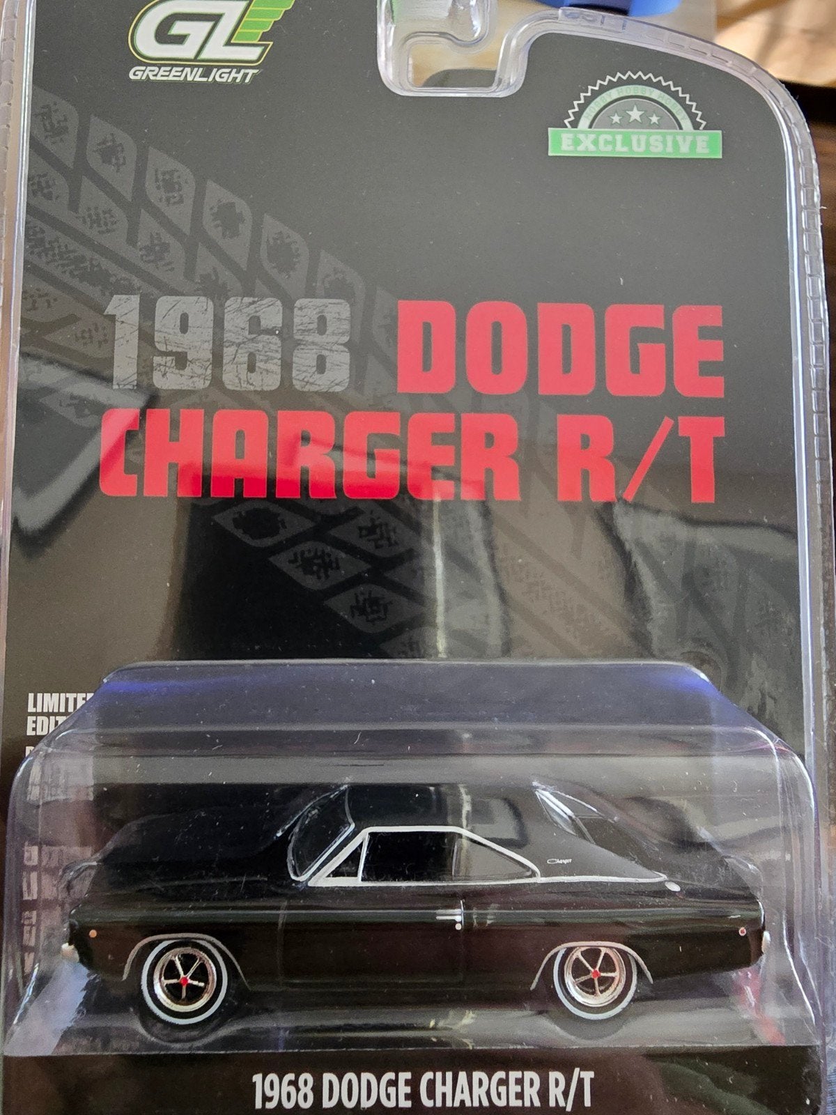 Greenlight 1968 Dodge Charger R/T 1:64, Ophalen of Verzenden, Nieuw, Auto
