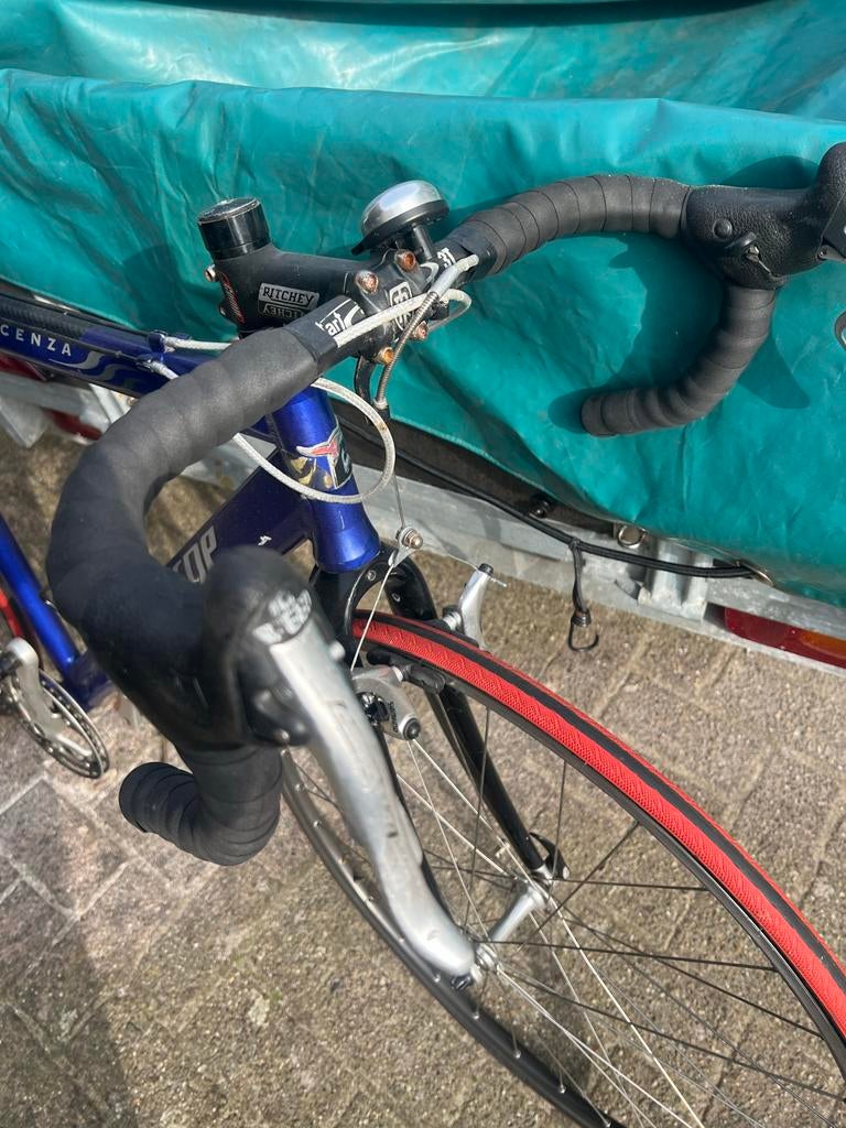 Concorde Vicenza racefiets 55cm Shimano Campagnolo Carbon, Fietsen en Brommers, Fietsen | Racefietsen, Gebruikt, 10 tot 15 versnellingen
