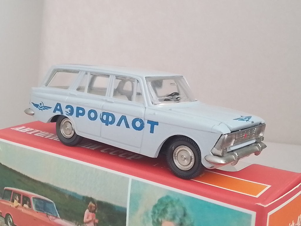 Moskvitch 427 Stationcar Aeroflot A4 Novoexport ussr, Ophalen of Verzenden, Zo goed als nieuw, Auto, Overige merken