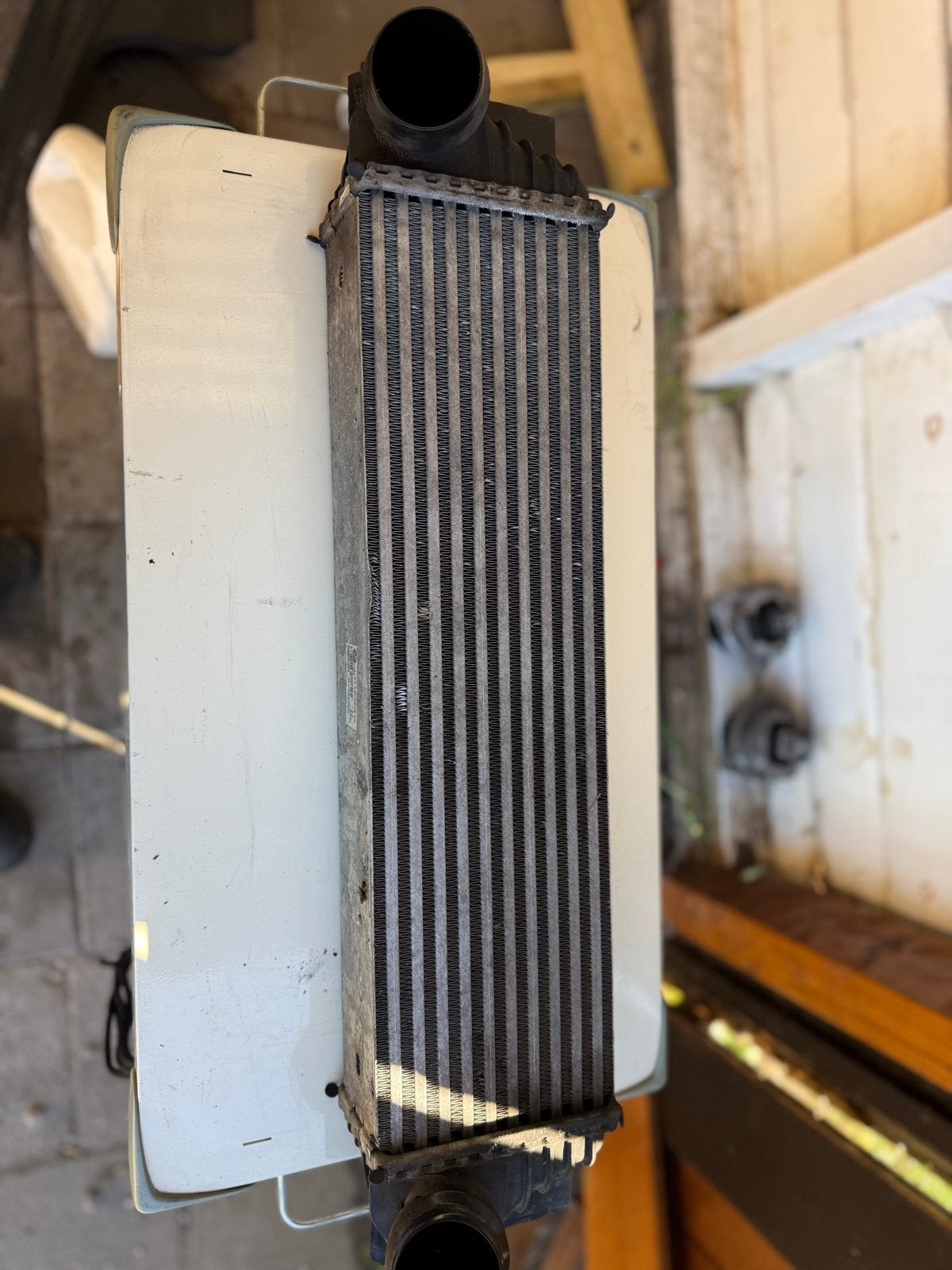 Intercooler bmw 525d, Ophalen