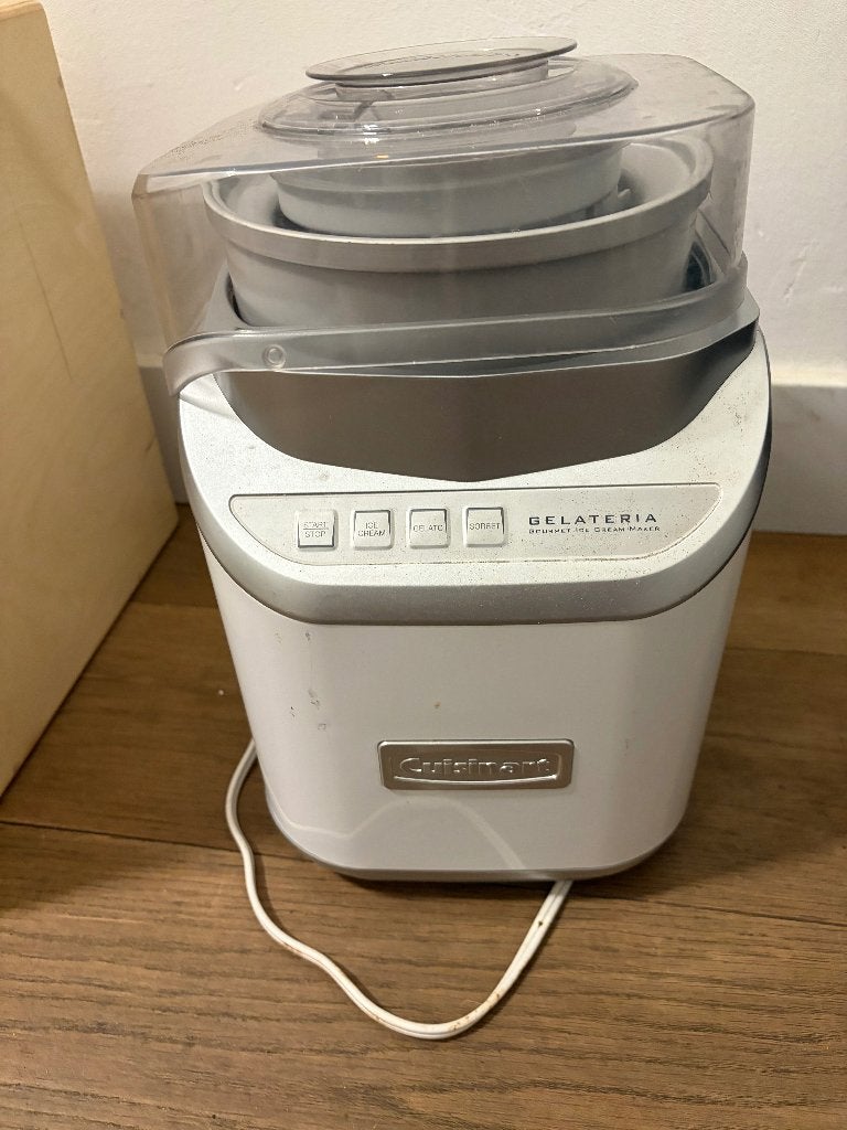 Cuisinart IJsmachine, Ophalen of Verzenden, Gebruikt