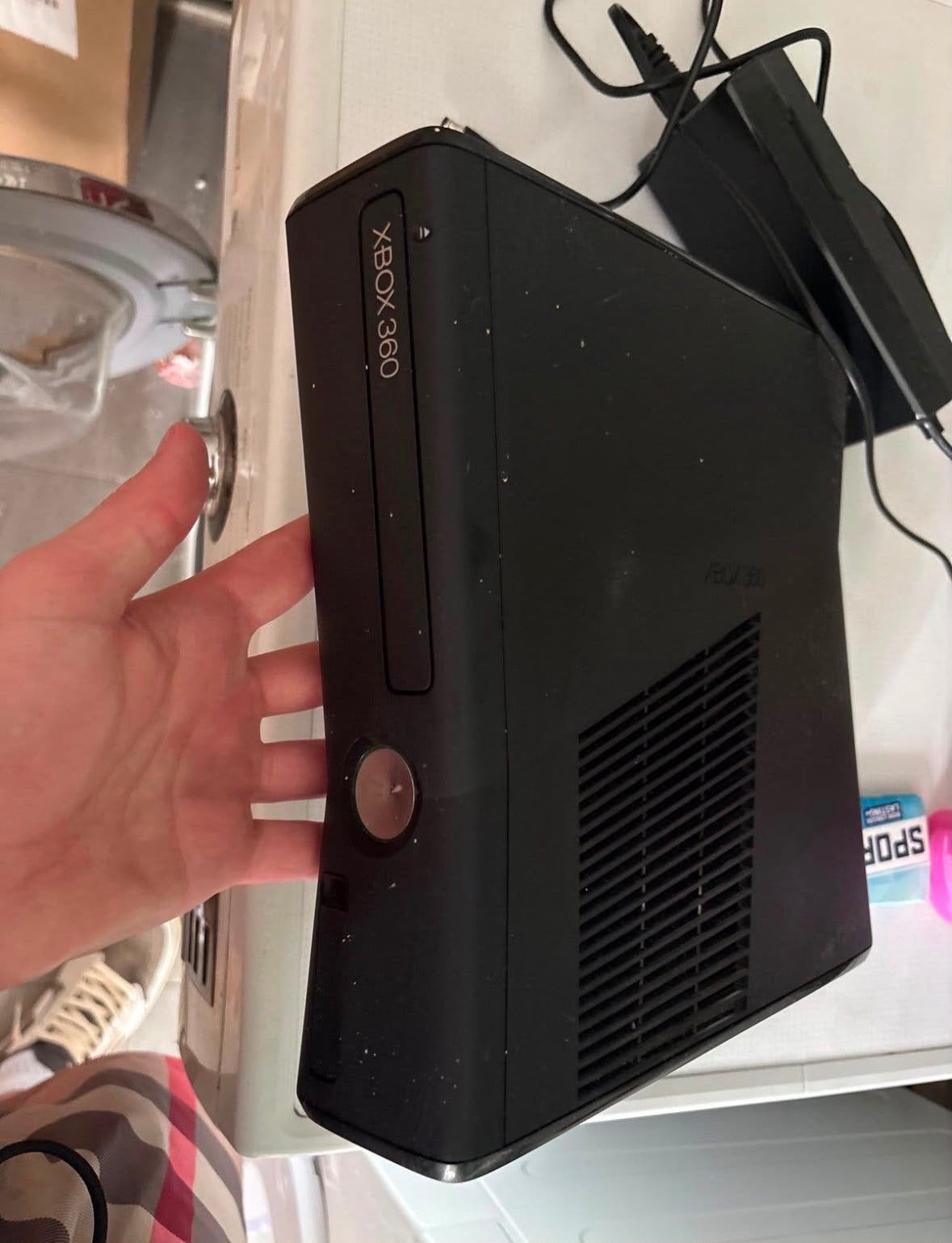 Xbox 360 S console, Ophalen of Verzenden, Gebruikt, Zonder controller, 360 S