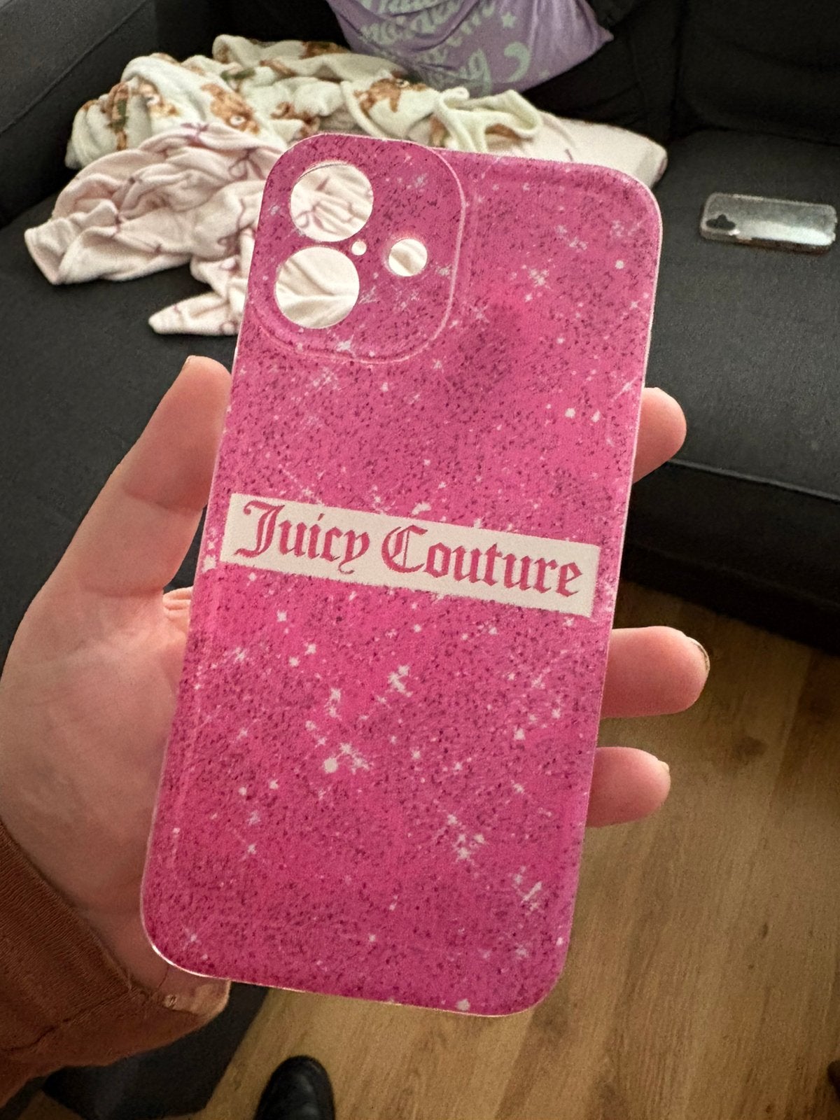 Juicy couture Hoesje voor Iphone 16 plus, IPhone 16 Plus, Overige merken, Frontje of Cover, Nieuw
