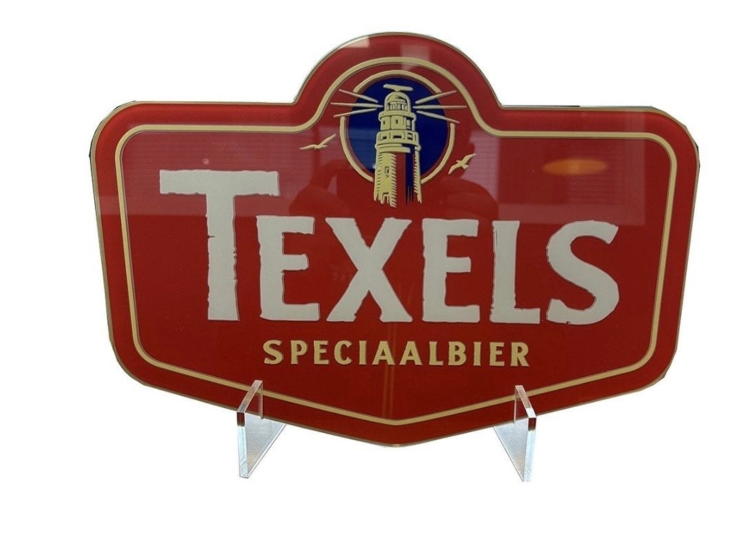 Texels Speciaalbier LED Reclamebord - Nieuw in doos, Ophalen of Verzenden, Nieuw, Lichtbak of (neon) lamp