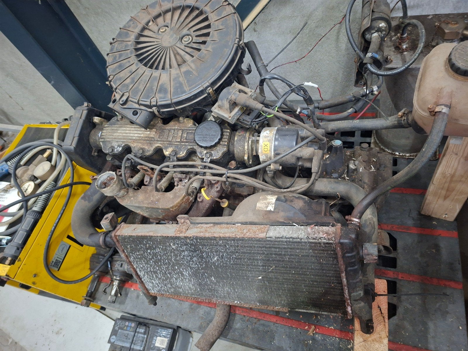 Motor opel Corsa C12NZ LOPEND TE HOREN, Auto-onderdelen, Ophalen, Opel