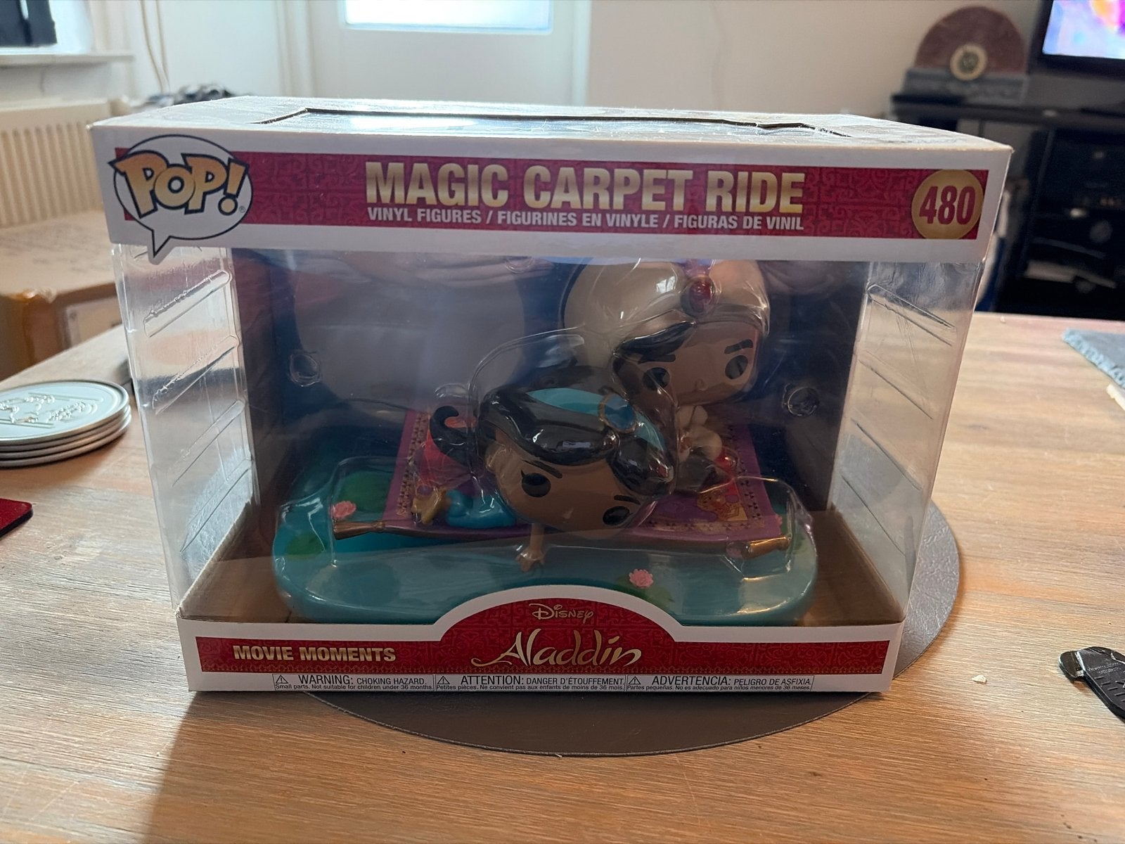 Funko Pop! Disney Aladdin Magic Carpet Ride 480, Ophalen of Verzenden, Overige figuren, Nieuw, Beeldje of Figuurtje
