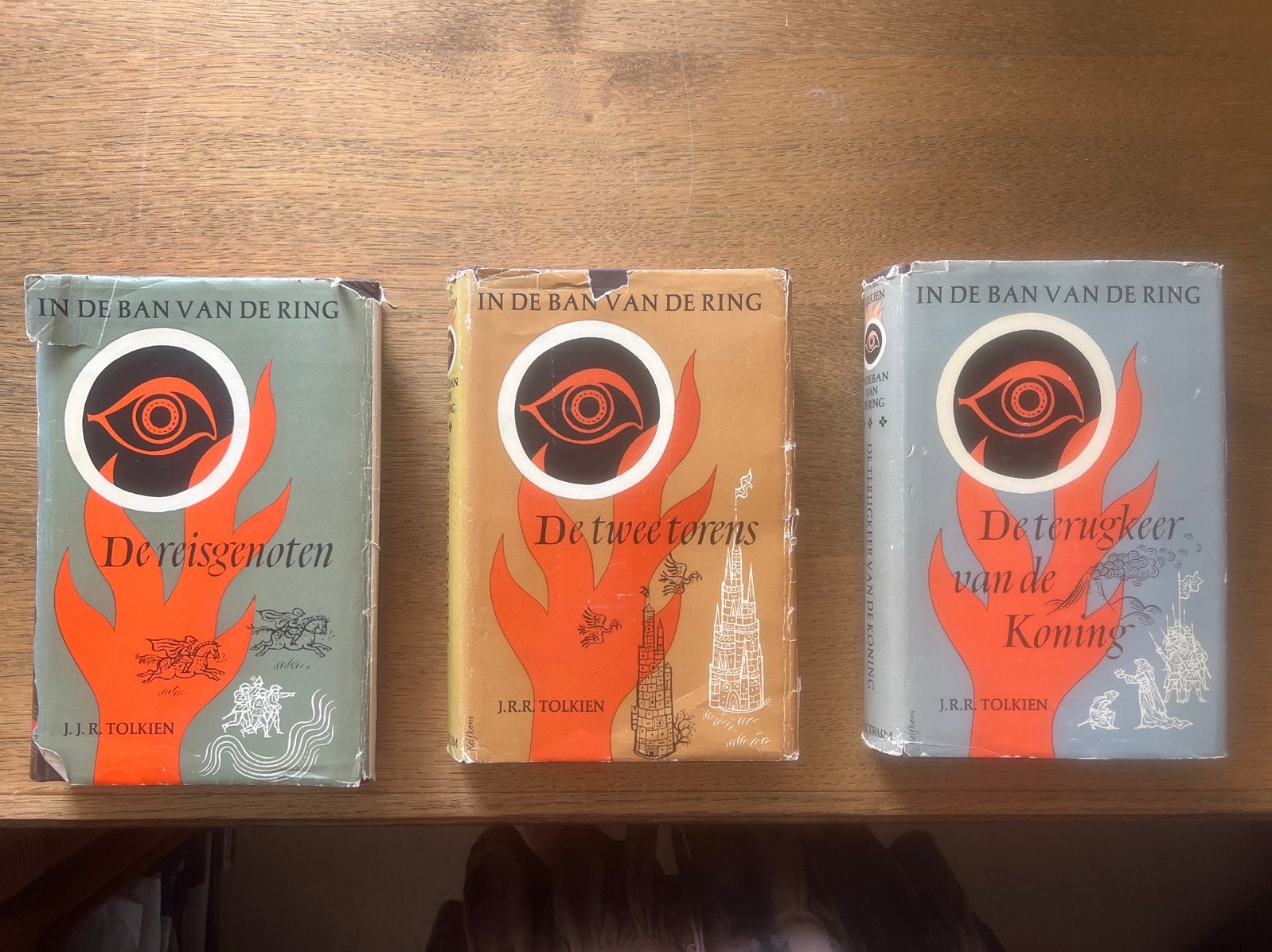 In de Ban van de Ring - Complete Trilogie J.R.R. Tolkien, Boeken, Fantasy, Gelezen, Ophalen of Verzenden