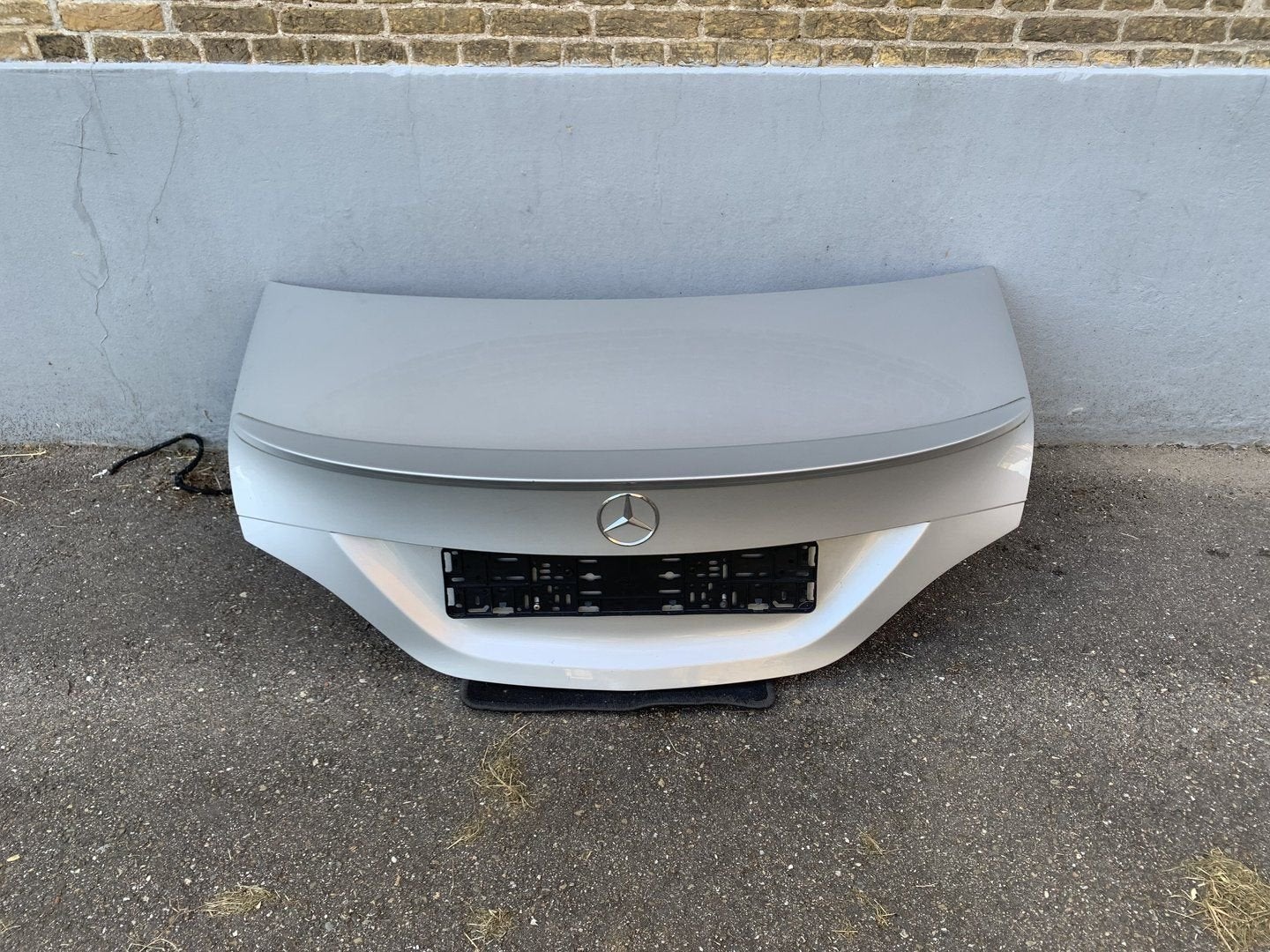 achterklep mercedes CLA coupe C117 2013 tot 2019 grijs, Gebruikt, Ophalen of Verzenden, Achter, -