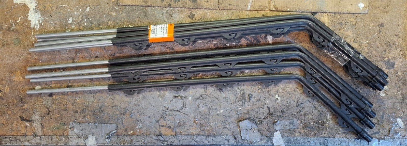Gallagher Gebogen schrikdraadsteun 0,50m zwart, Ophalen of Verzenden, Nieuw, Overige materialen, Overige typen