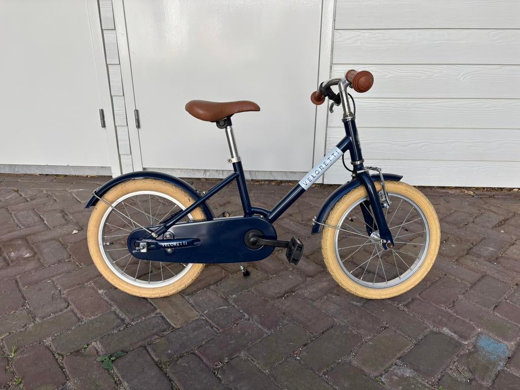 Veloretti Maxi blauw, Fietsen en Brommers, Ophalen, Zo goed als nieuw, 16 tot 20 inch, Veloretti