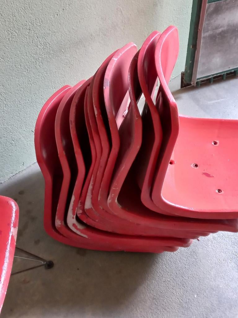 AJAX STOELTJES UIT HET OUDE AJAX STADION DE MEER, Verzamelen, Ophalen of Verzenden, Zo goed als nieuw, Ajax