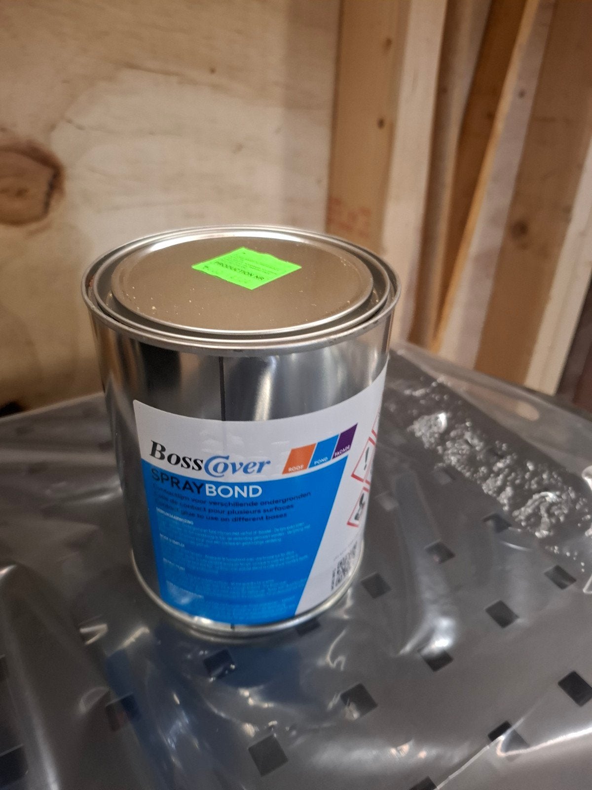 Epdm contactlijm 1 liter blikken, Doe-het-zelf en Verbouw, Verf, Beits en Lak, Nieuw, Ophalen of Verzenden