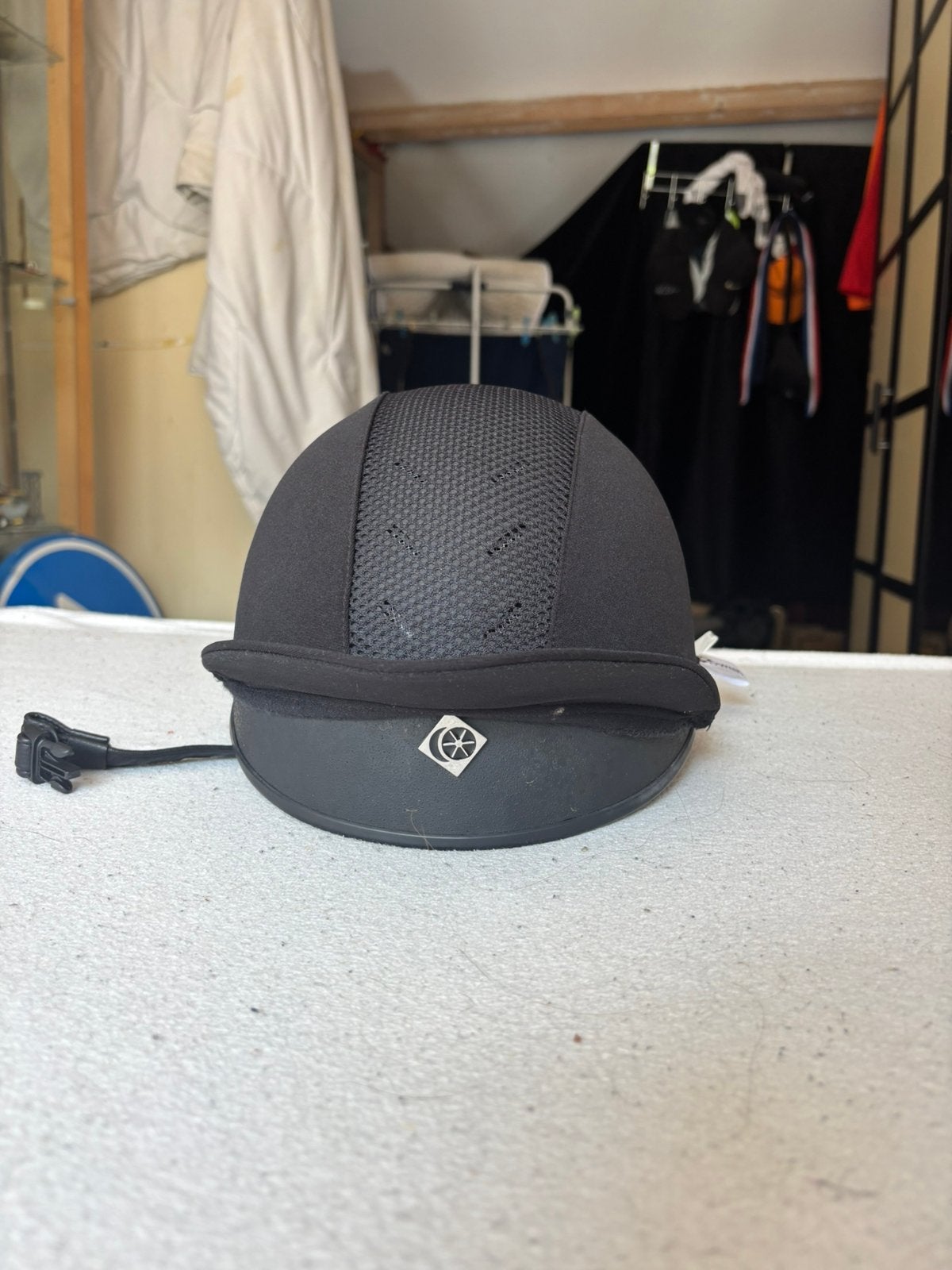 Cross cap Charles Owen maat 59, Dieren en Toebehoren, Paardrijkleding, Ophalen of Verzenden