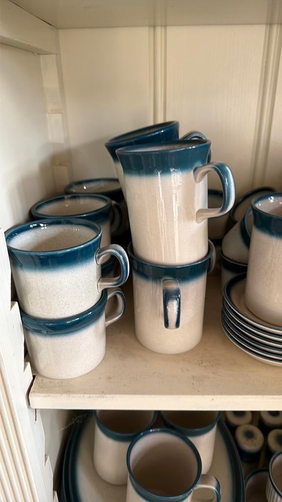 Wedgwood BLUE PACIFIC, Huis en Inrichting, Keuken | Servies, Ophalen of Verzenden, Zo goed als nieuw, Bord(en), Wedgwood
