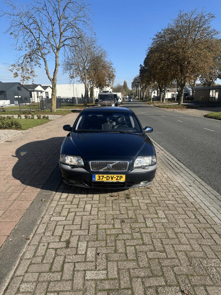 Volvo S80 2.9 147KW 2000 Blauw, 1800 kg, Zwart, Blauw, 2922 cc