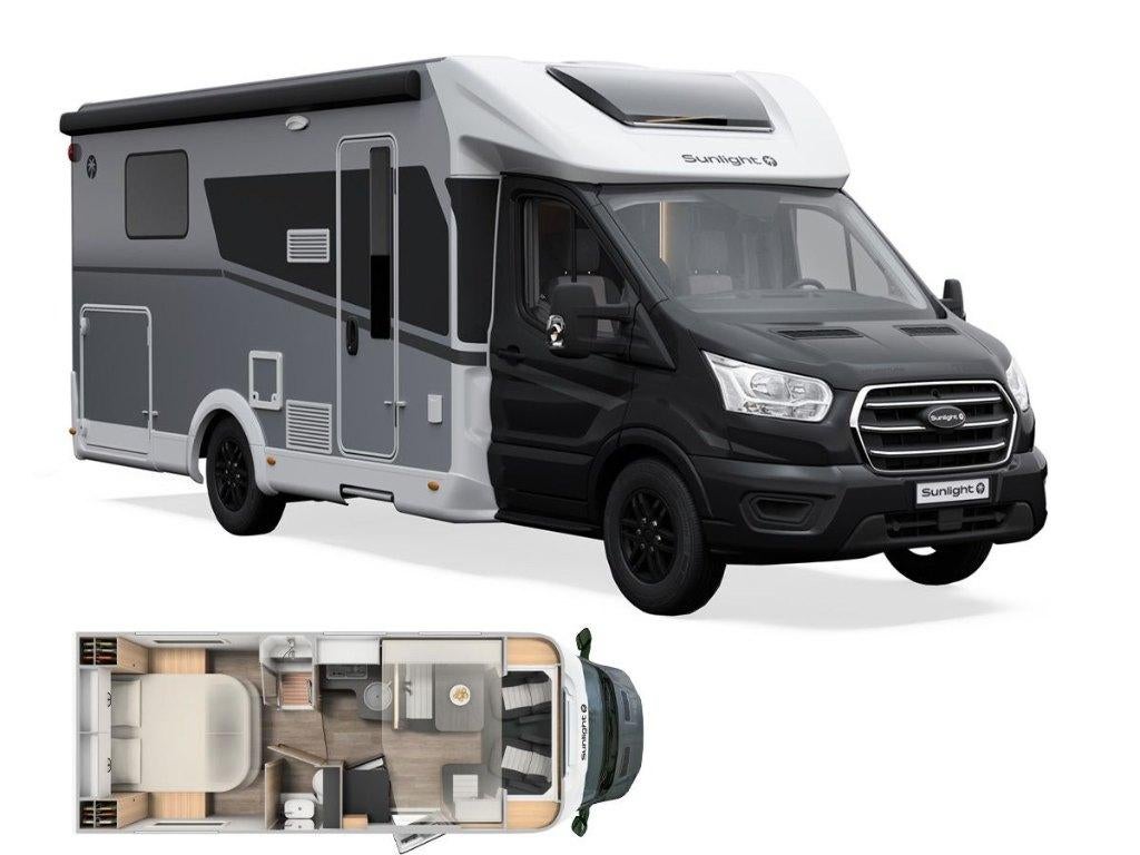 Caravans And Camping Sunlight