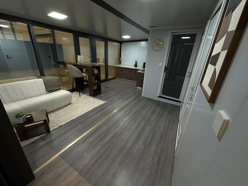 Tiny House, Containerwoning, Vakantiehuis, Tweede Woning, Nieuw, Ophalen of Verzenden, 400 cm of meer, Metaal
