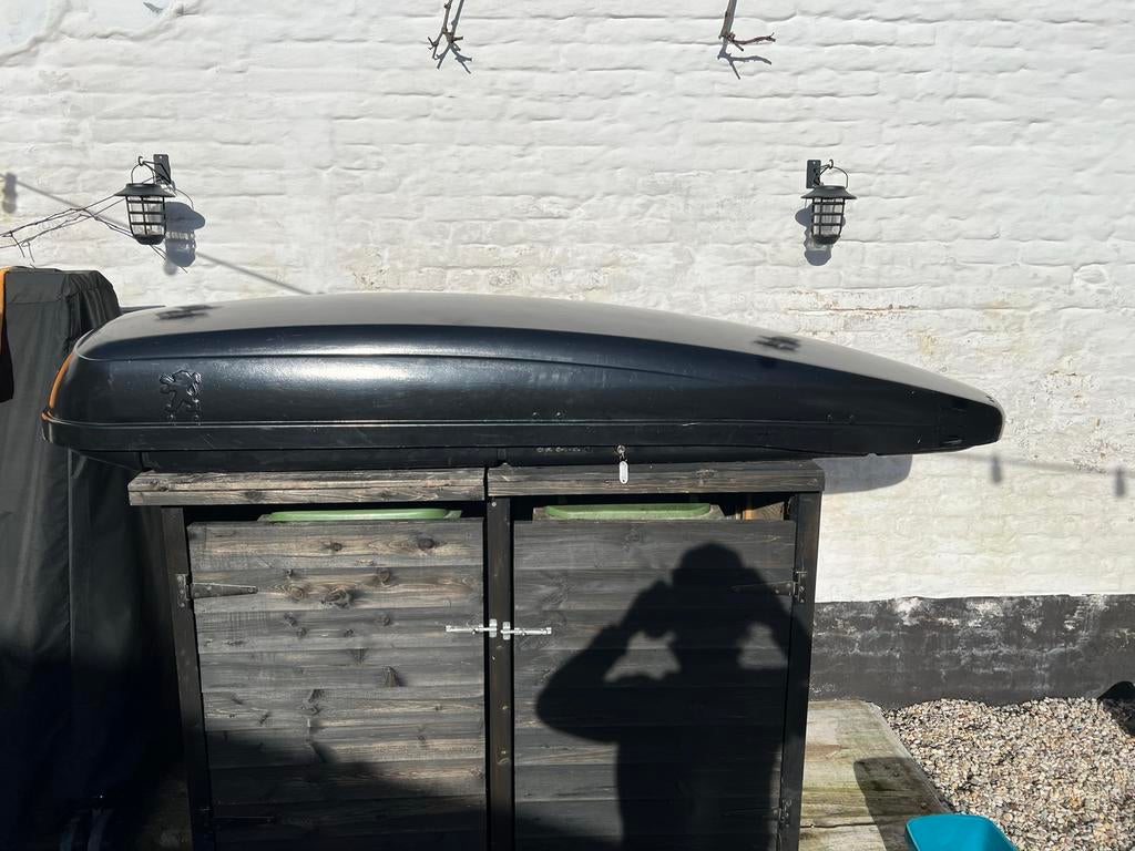 Peugeot Dakkoffer - Oud maar onverwoestbaar!, Auto diversen, Dakkoffers, Ophalen, Gebruikt