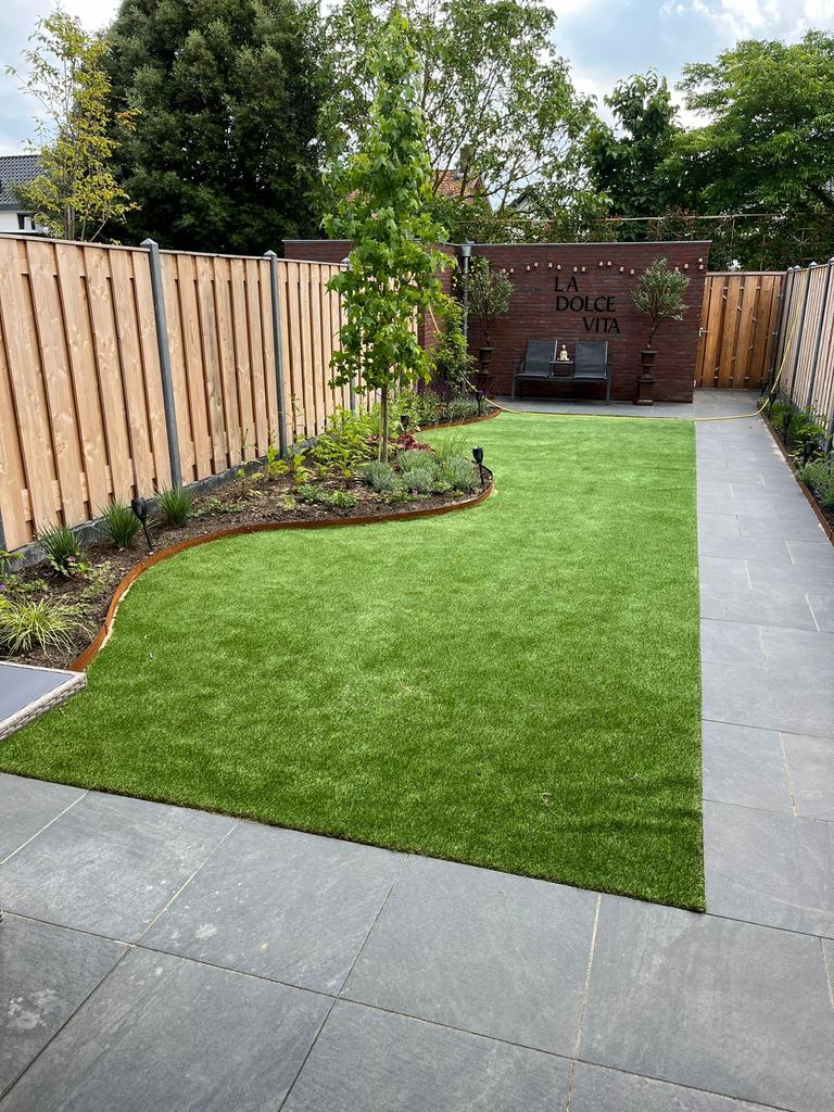 Kunstgras achterhoek, Ophalen, Nieuw, 10 tot 20 m², Kunstgras