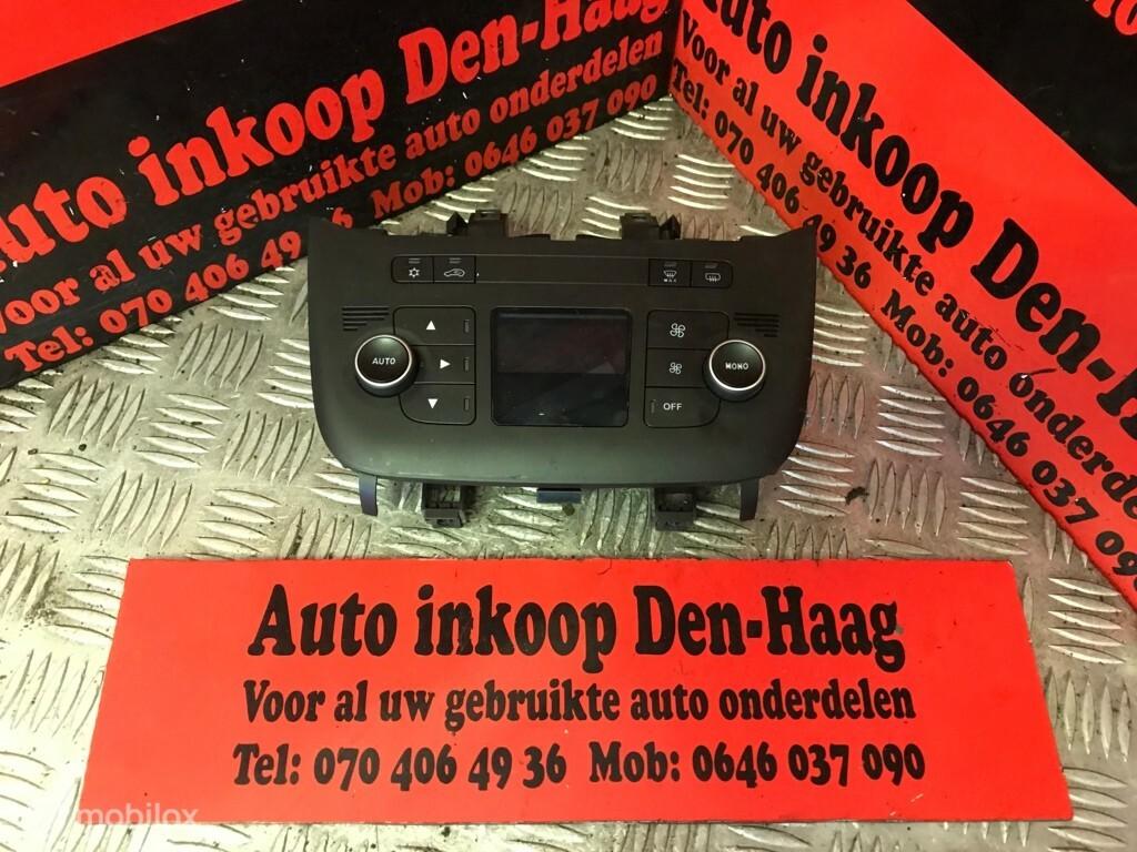 Fiat Punto Evo ('09-'12) Kachelpaneel (Airco) 735501599, Auto-onderdelen, Dashboard en Schakelaars, Ophalen of Verzenden, Gebruikt