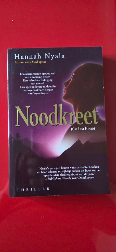 H. Nyala - Noodkreet, Boeken, Thrillers, Zo goed als nieuw, Ophalen of Verzenden