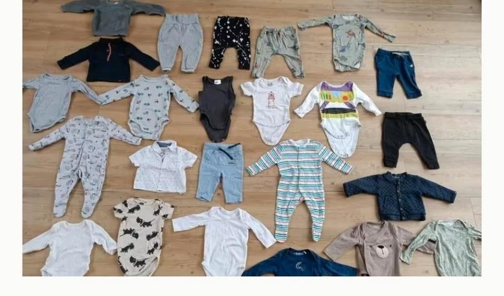 Kleding pakket jongen maat 62 68 - 24 stuks name it noppies, Ophalen of Verzenden, Zo goed als nieuw, Jongetje