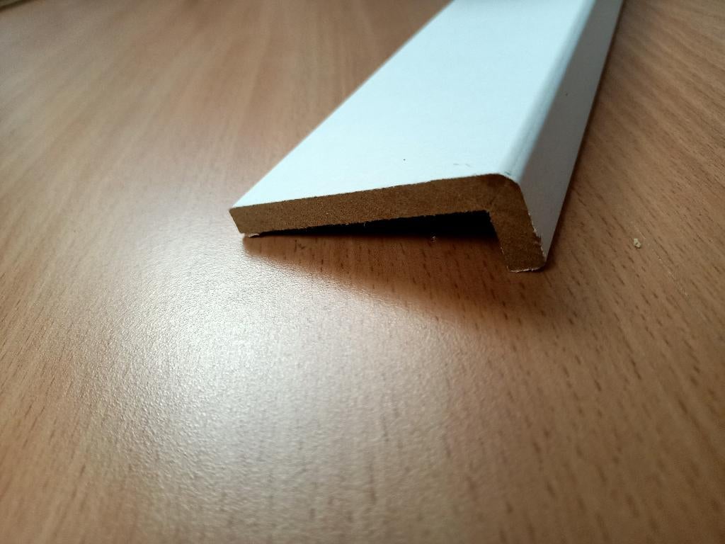 witte plint lengte 181 cm - nieuw, Doe-het-zelf en Verbouw, Plinten en Afwerking, Ophalen, Nieuw, Mdf, 150 tot 200 cm