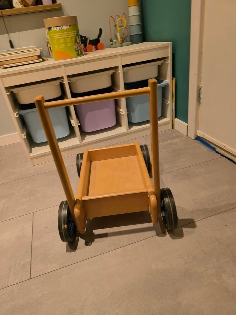Houten loop wagentje/blokken wagen, Ophalen, Overige typen