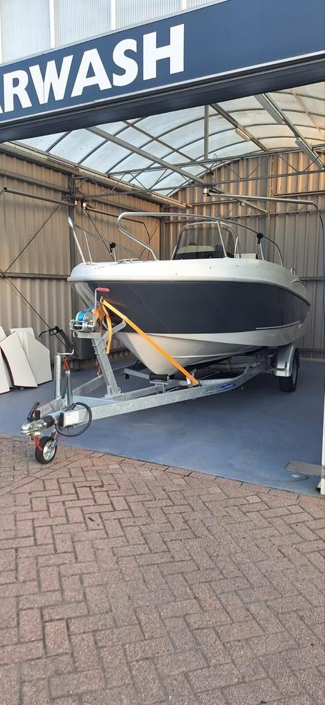 Selva 5.7 elegance met yamaha 115 pk, Watersport en Boten, Ophalen, 70 tot 120 pk, Zo goed als nieuw, 3 tot 6 meter