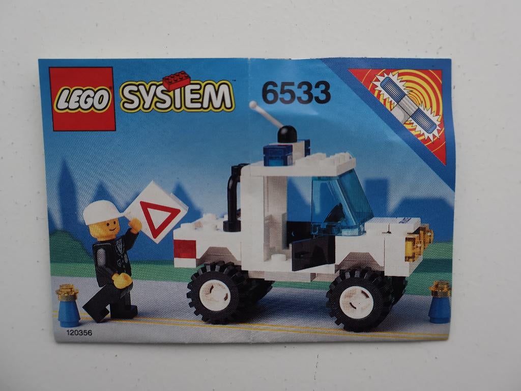Lego Town Classic Town Police 6533 Police 4x4, Ophalen of Verzenden, Gebruikt, Complete set, Lego
